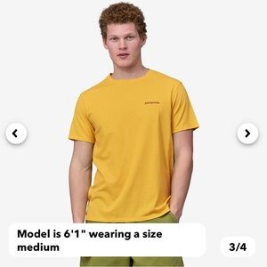 NWT Patagonia Adult Fitz Roy Icon Responsibili-Tee T-Shirt.